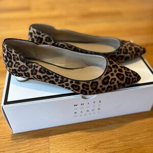 Leopard print flats